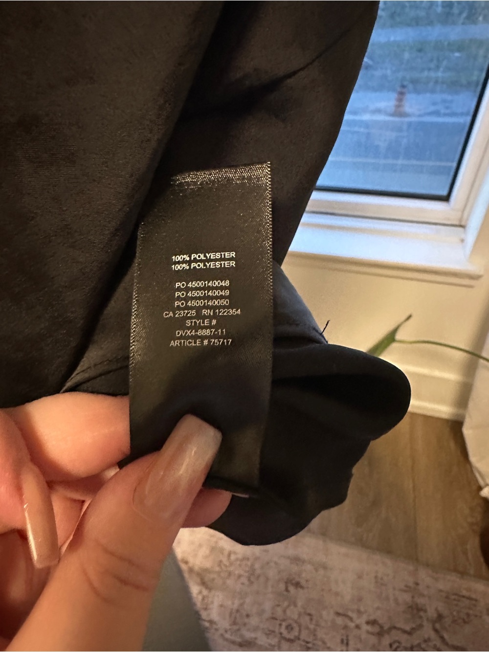 Wilfred Black Slip Midi Dress - Picture 6 of 7